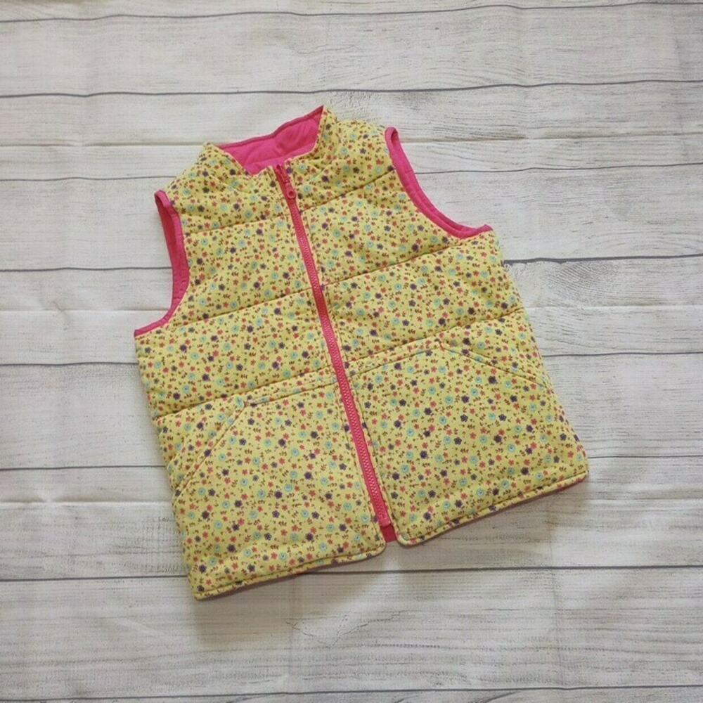 12 Hanna Andersson Reversible Corduroy Vest